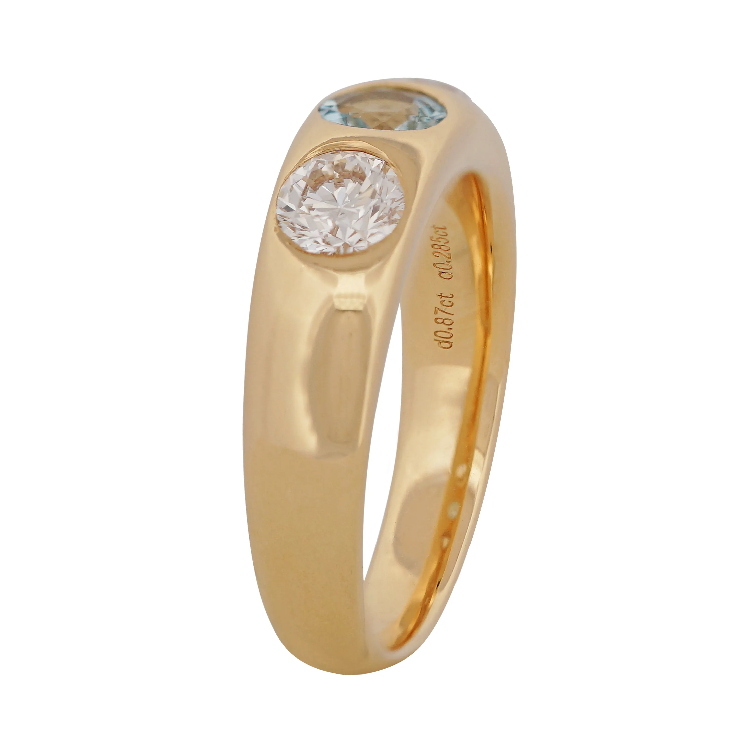 Gemstone Trilogy Ring