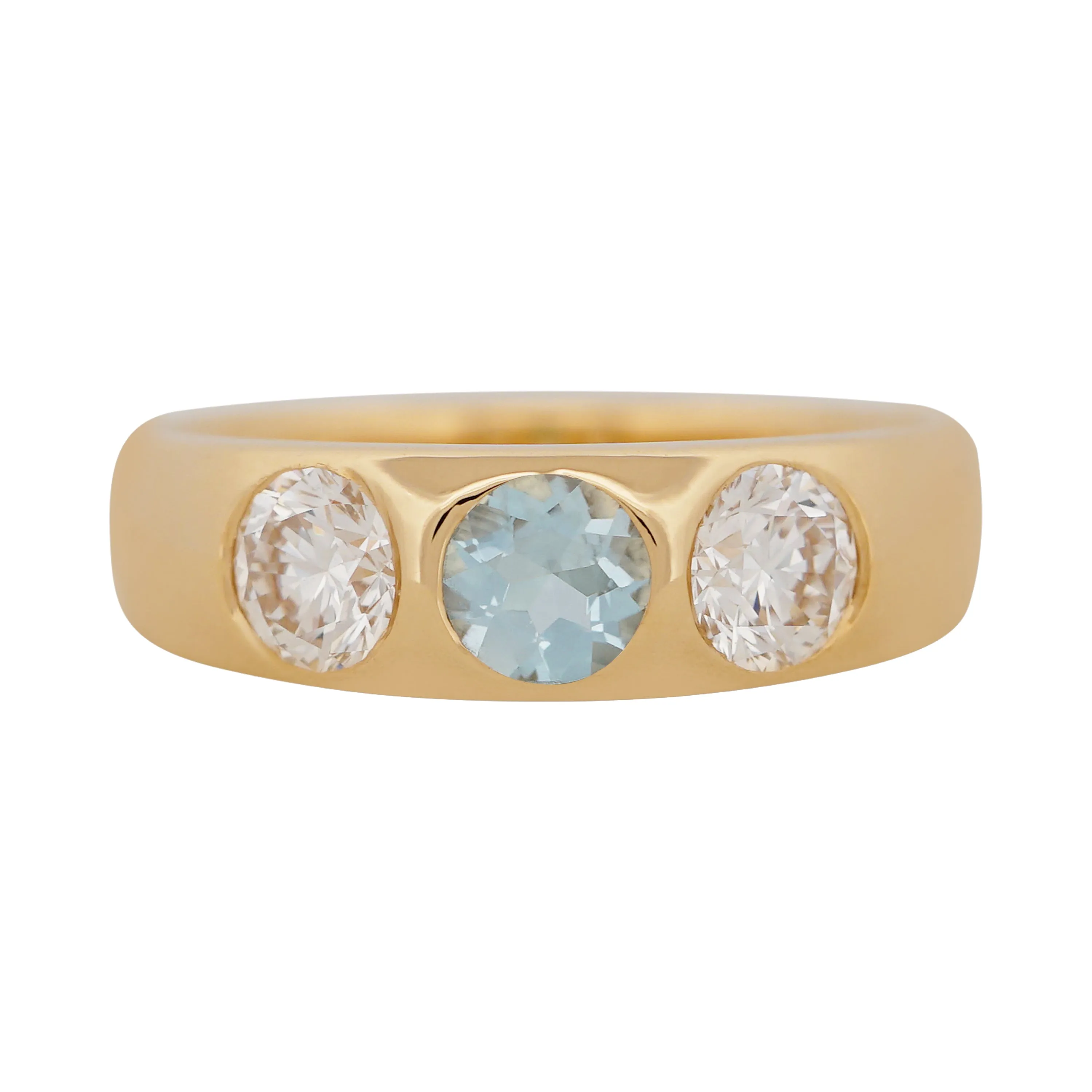 Gemstone Trilogy Ring