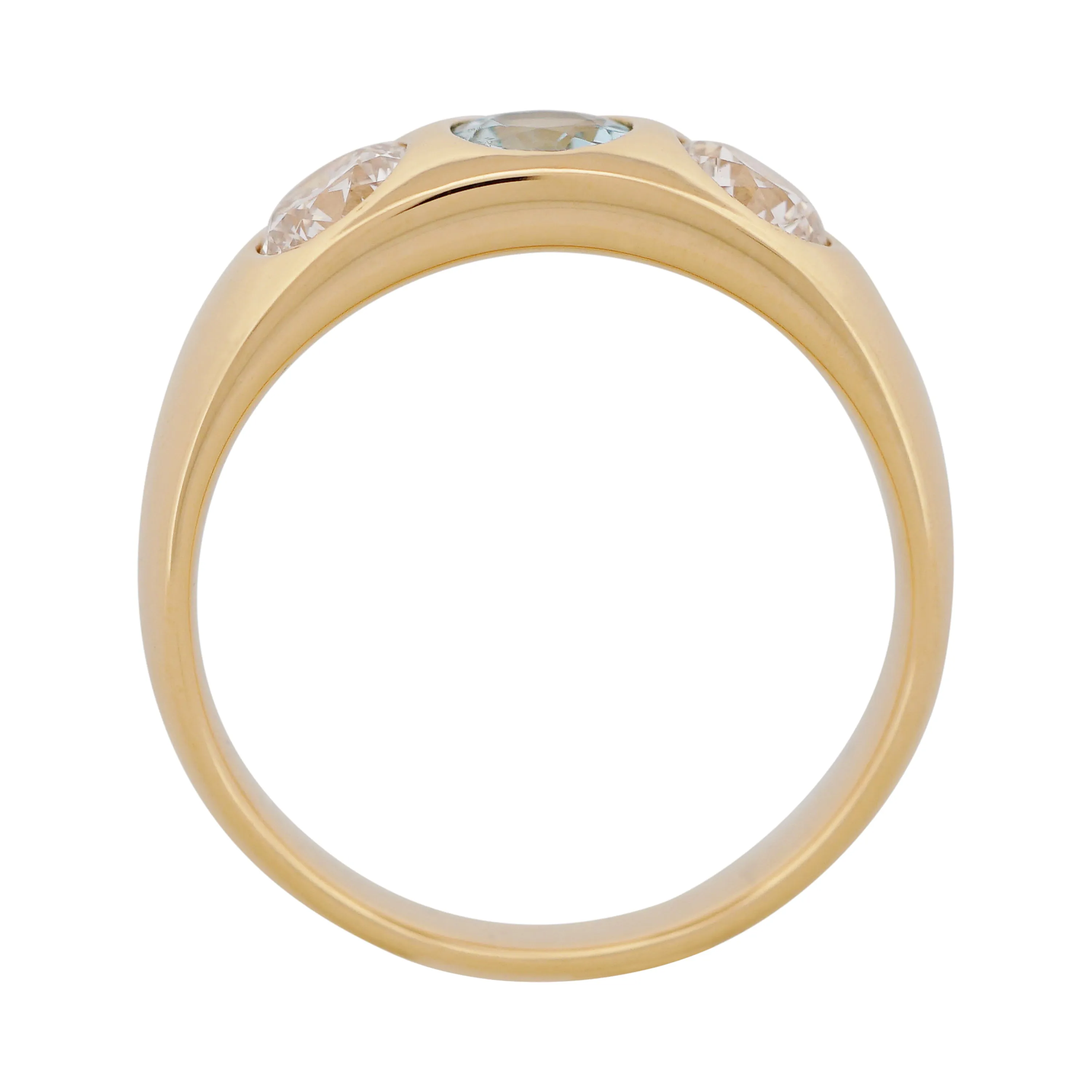 Gemstone Trilogy Ring