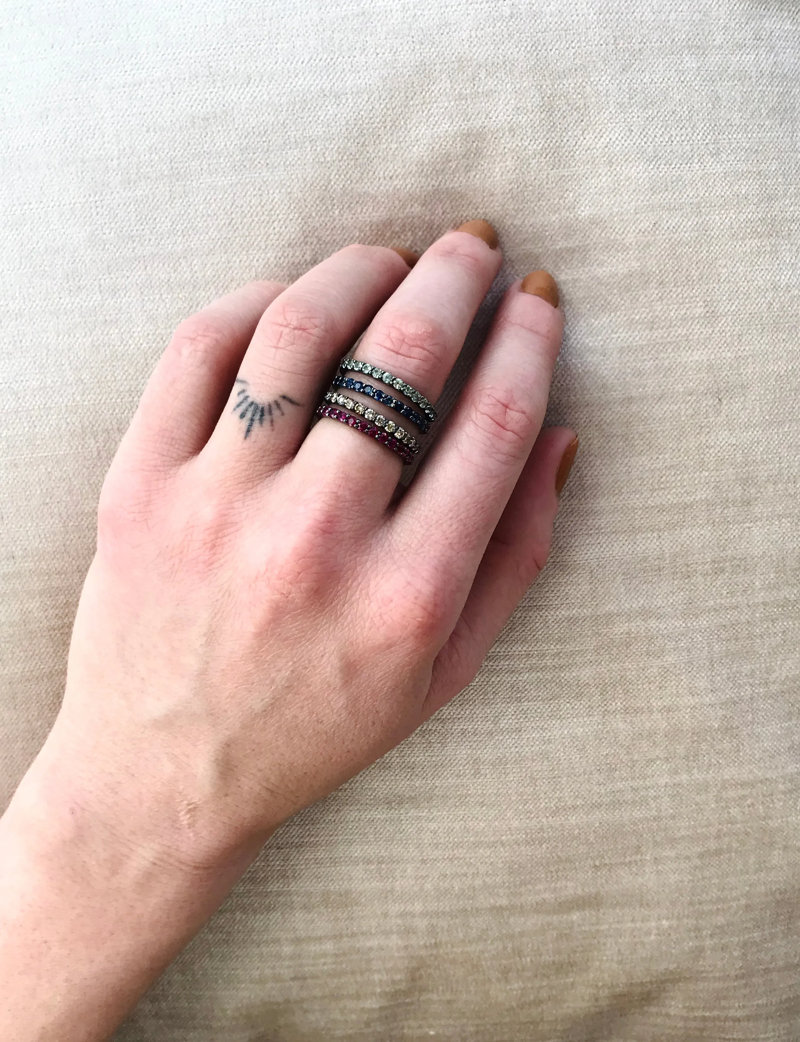Gitana Blue Sapphire Band
