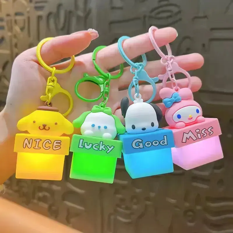 Glow Gift Gems Sanrio LED Keychain
