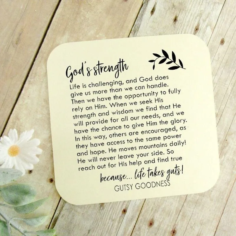 God Will Supply Every Need Keychain