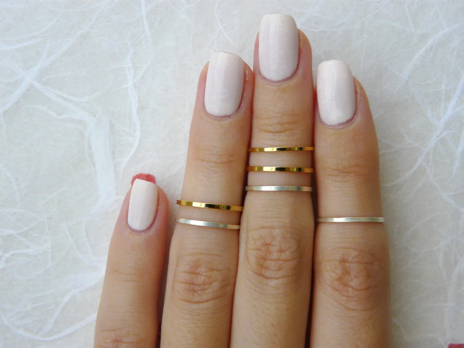Gold & Silver Midi Rings – The Perfect Stacking Set
