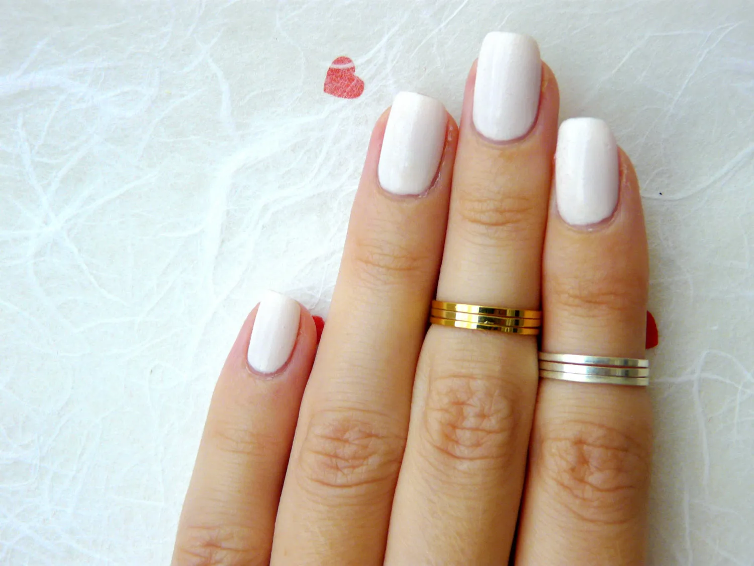 Gold & Silver Midi Rings – The Perfect Stacking Set