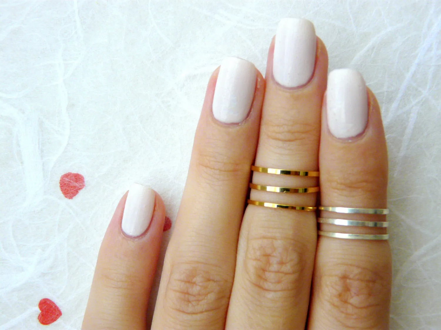 Gold & Silver Midi Rings – The Perfect Stacking Set