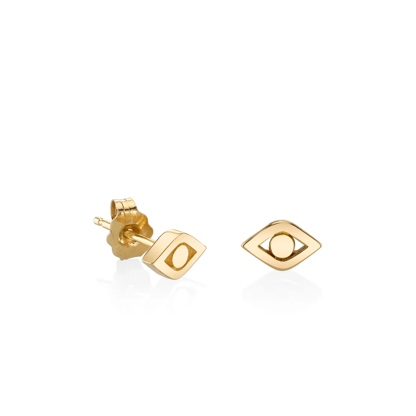 Gold Pure Eye Stud
