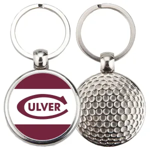 Golf Metal Key Tag