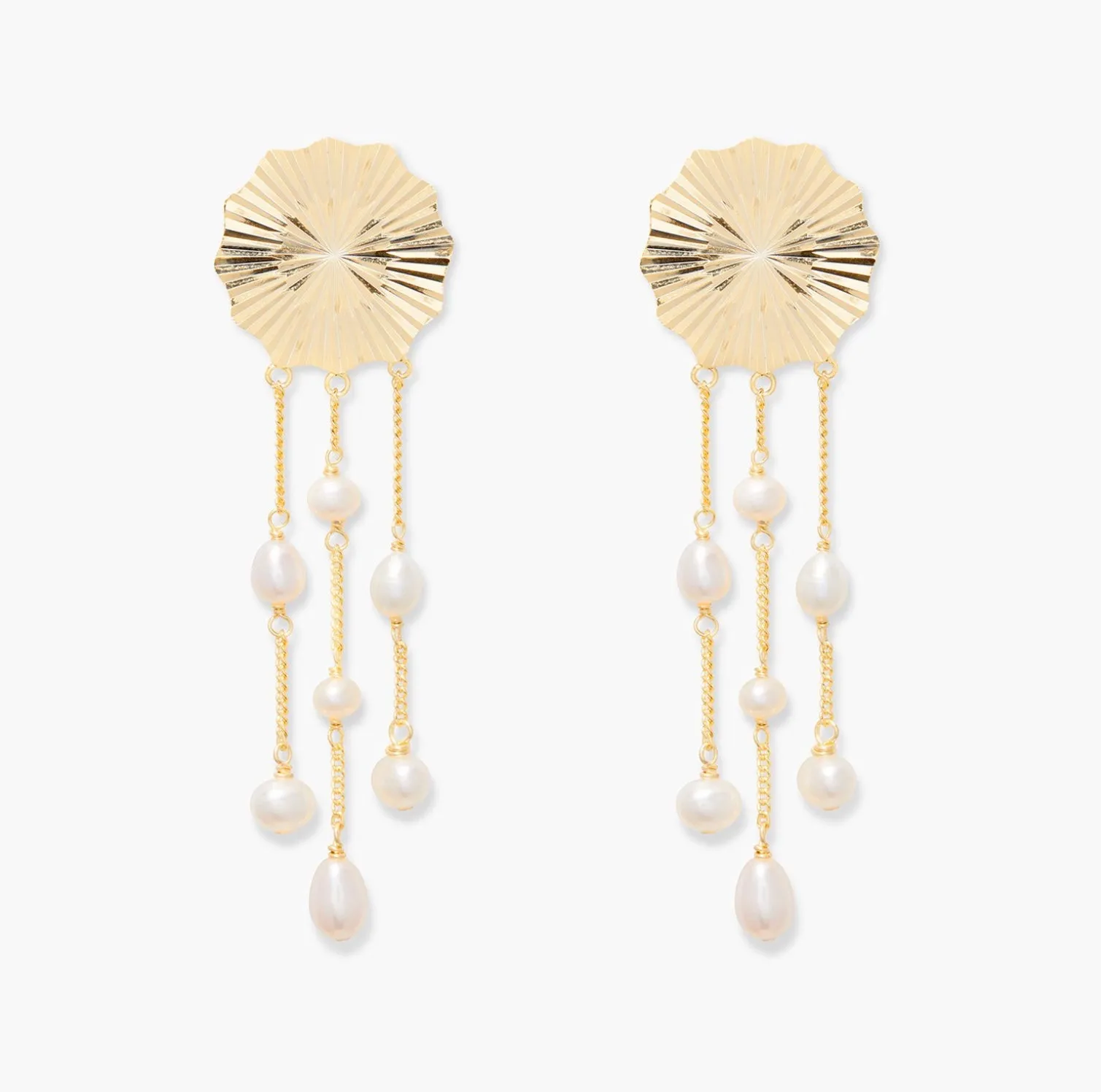 Gorjana Alice Pearl Earrings
