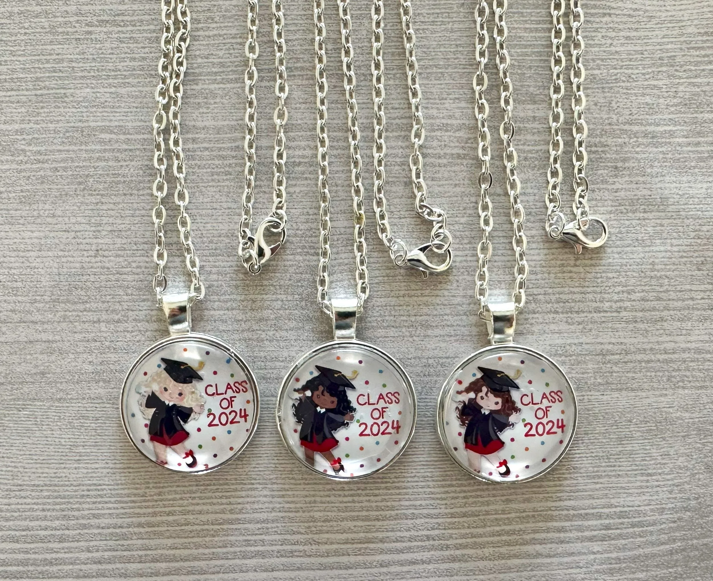 Graduation Necklaces, Class of 2024