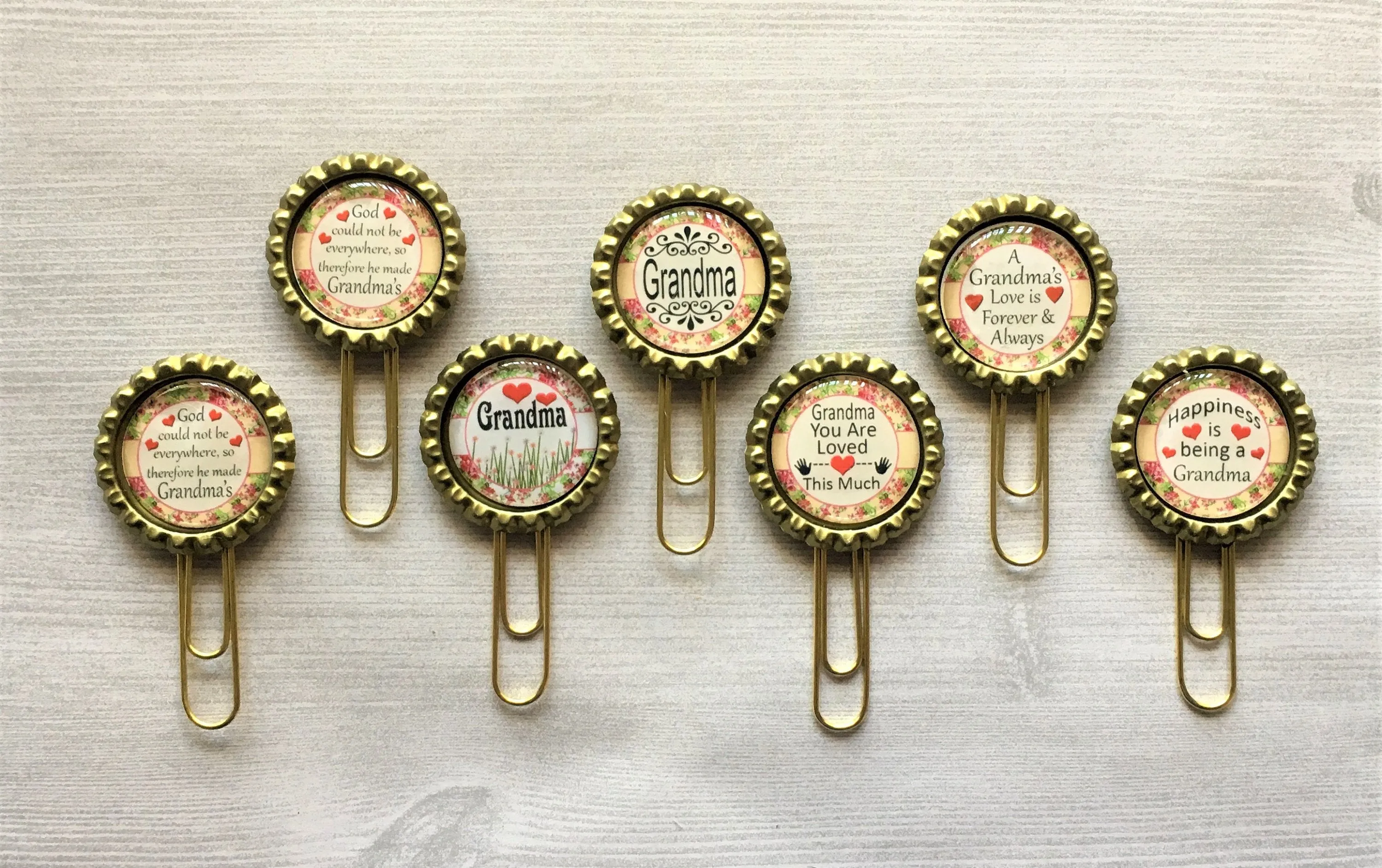 Grandma Planner Clips