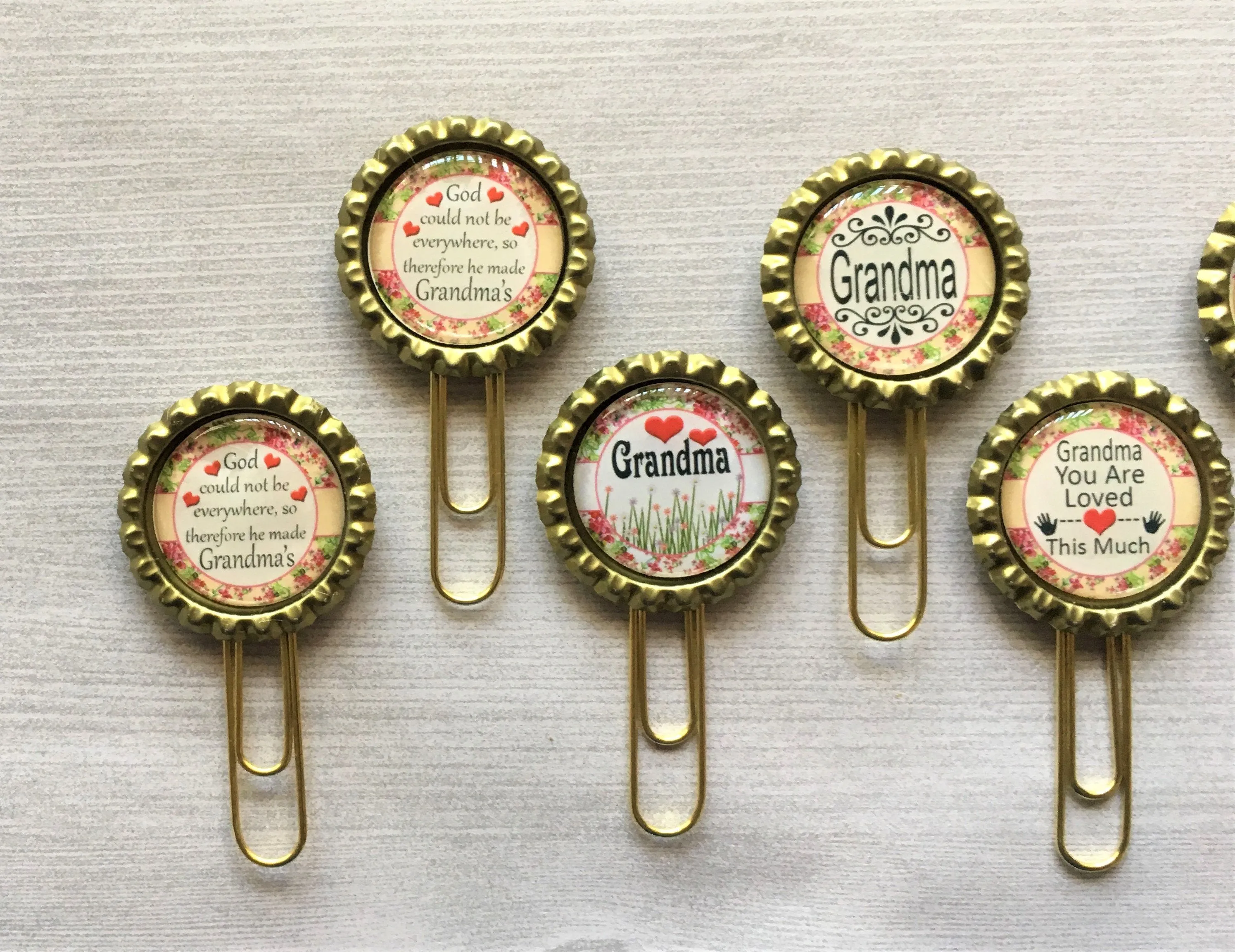 Grandma Planner Clips