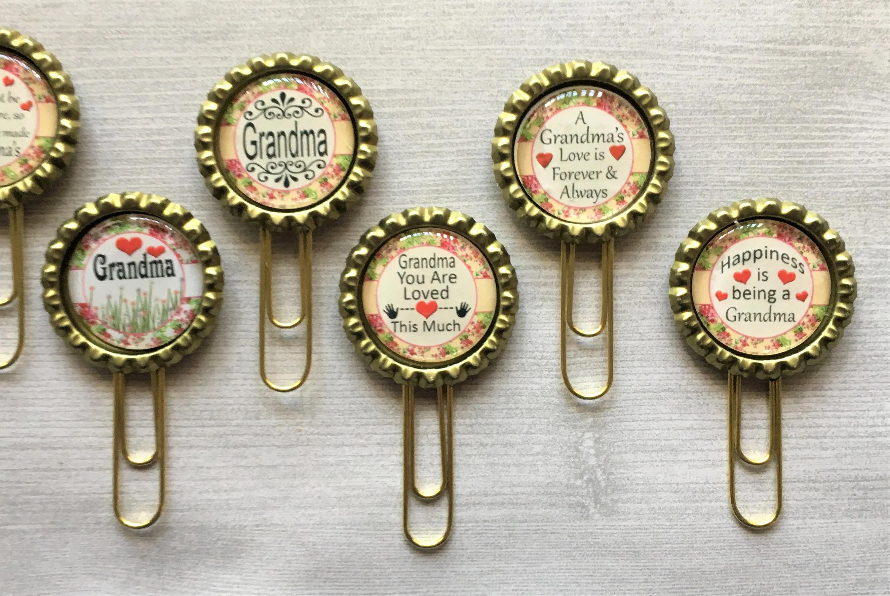 Grandma Planner Clips