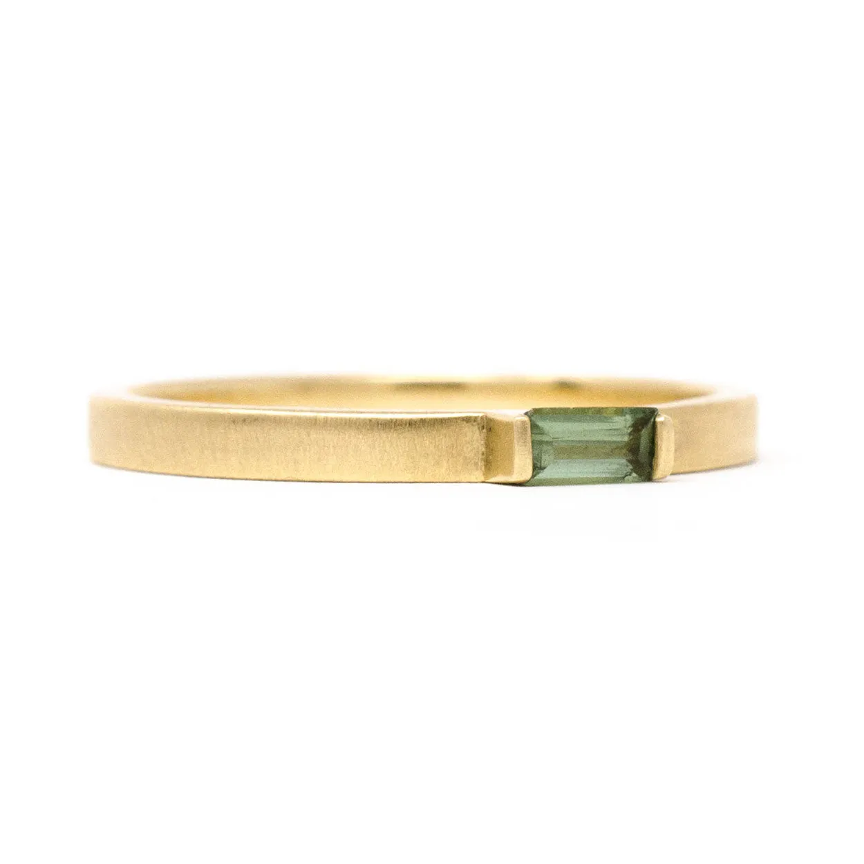 Green Wisp Tourmaline Ring