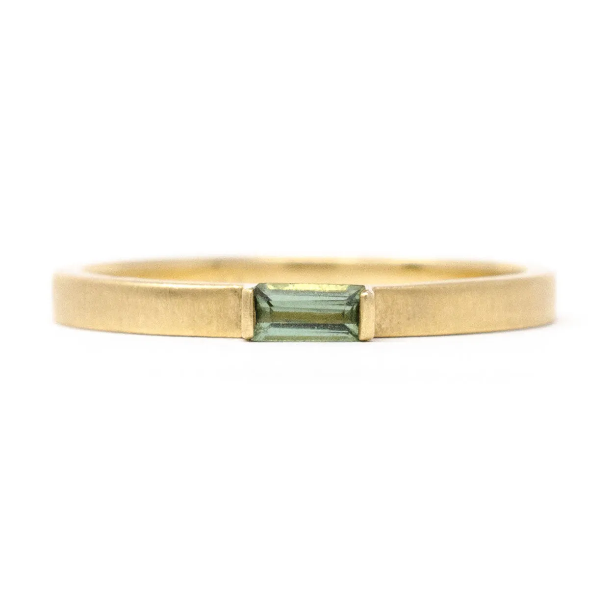 Green Wisp Tourmaline Ring