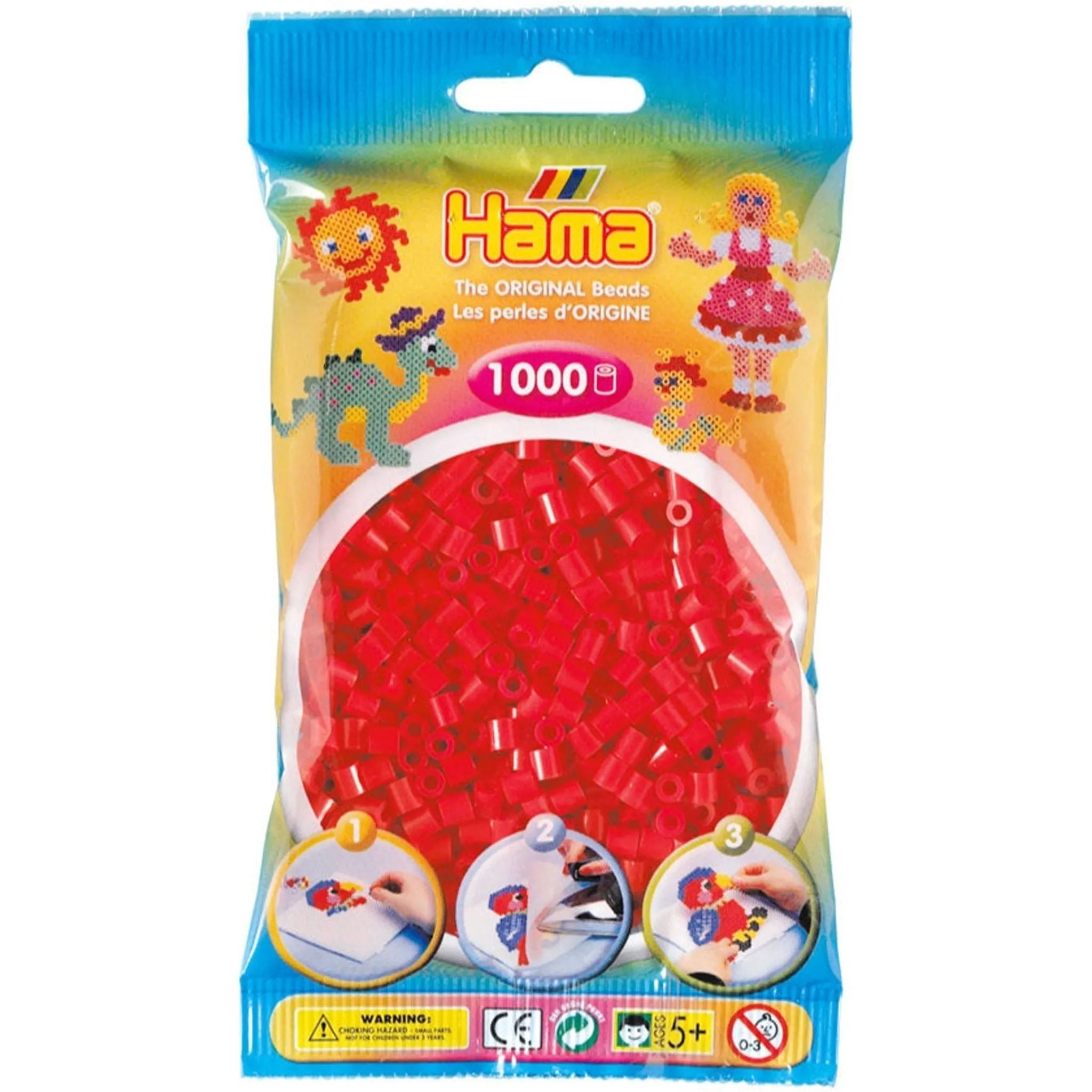 Hama Beads - 1000 Bead Pack (14 variants)