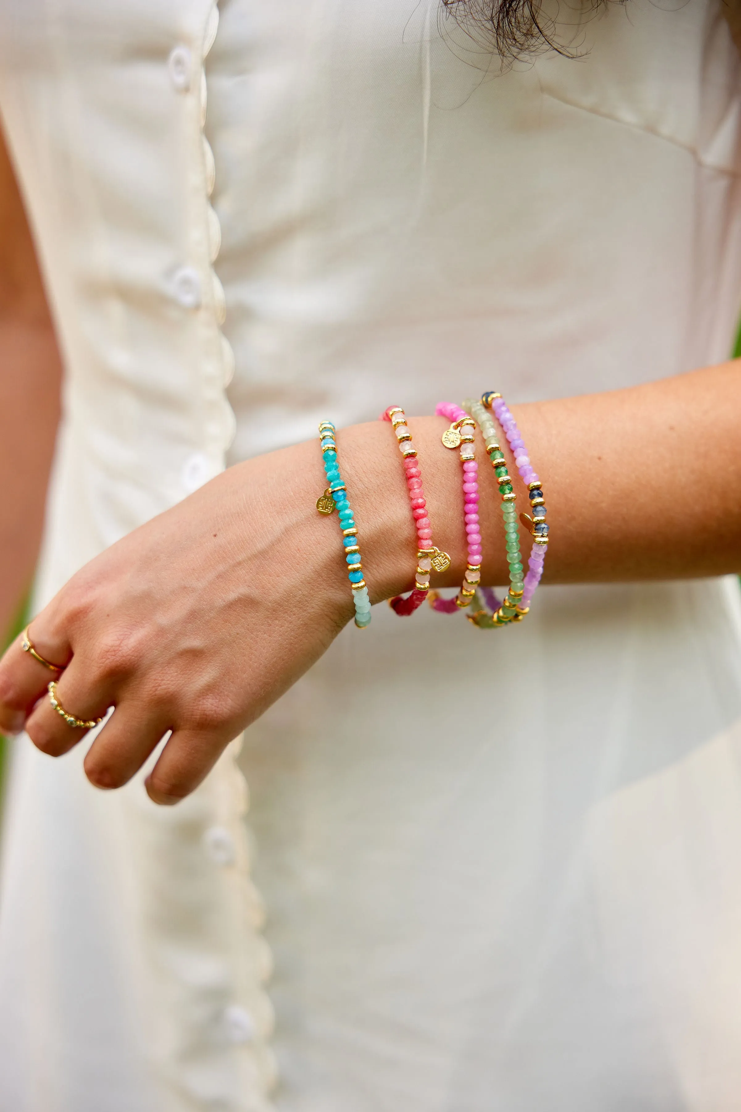 Handmade Gemstone Bracelet