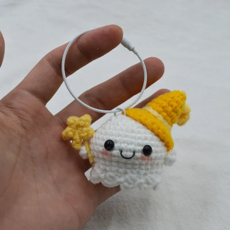 Hanging Crochet Ghost