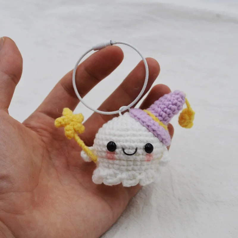 Hanging Crochet Ghost