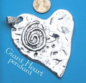 Heart Pendant, heart, charm, heart charm, pendant, Alloy charm ,high quality.Perfect for jewery making and other DIY projects