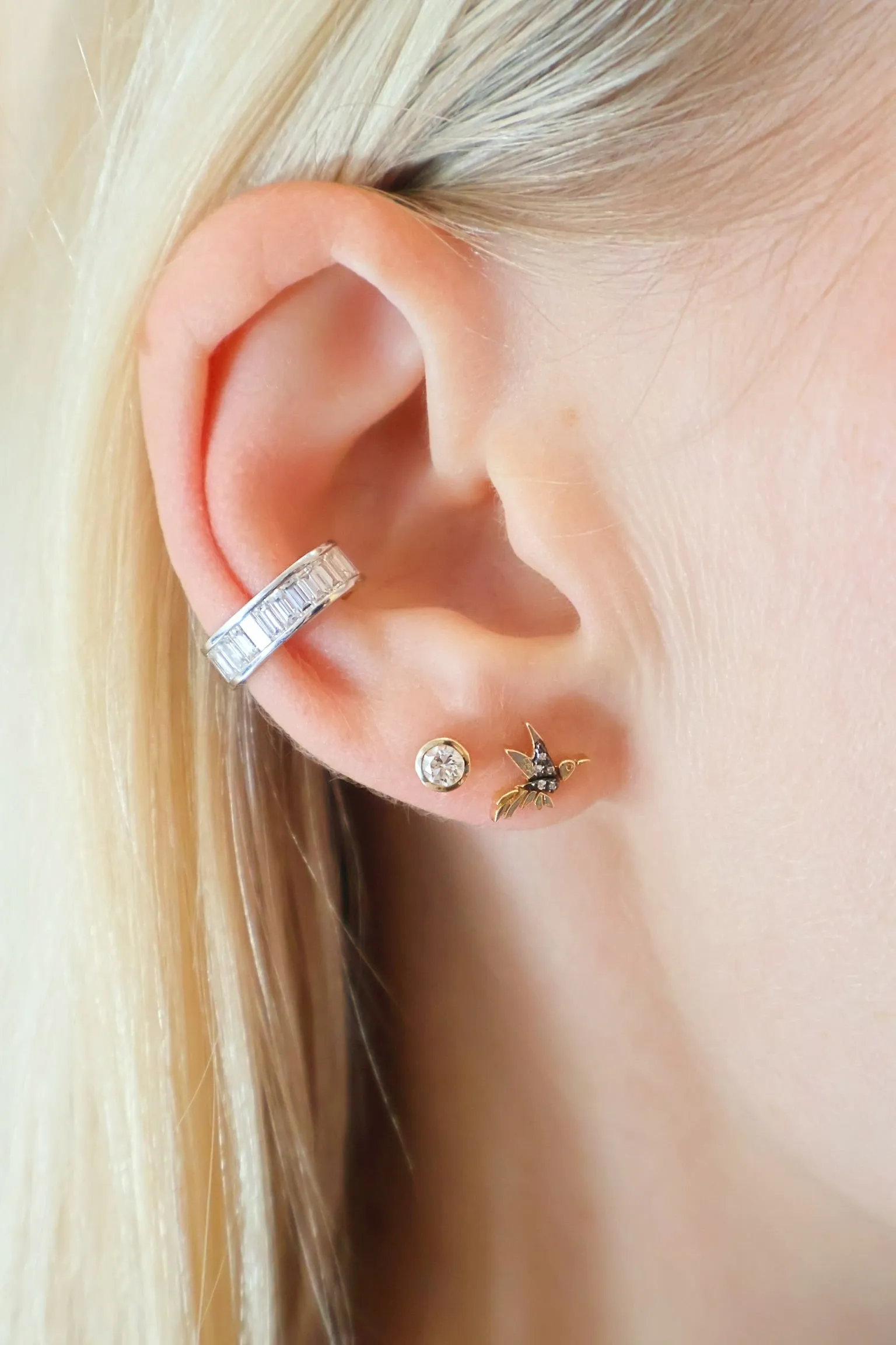 Hummingbird Stud Earrings