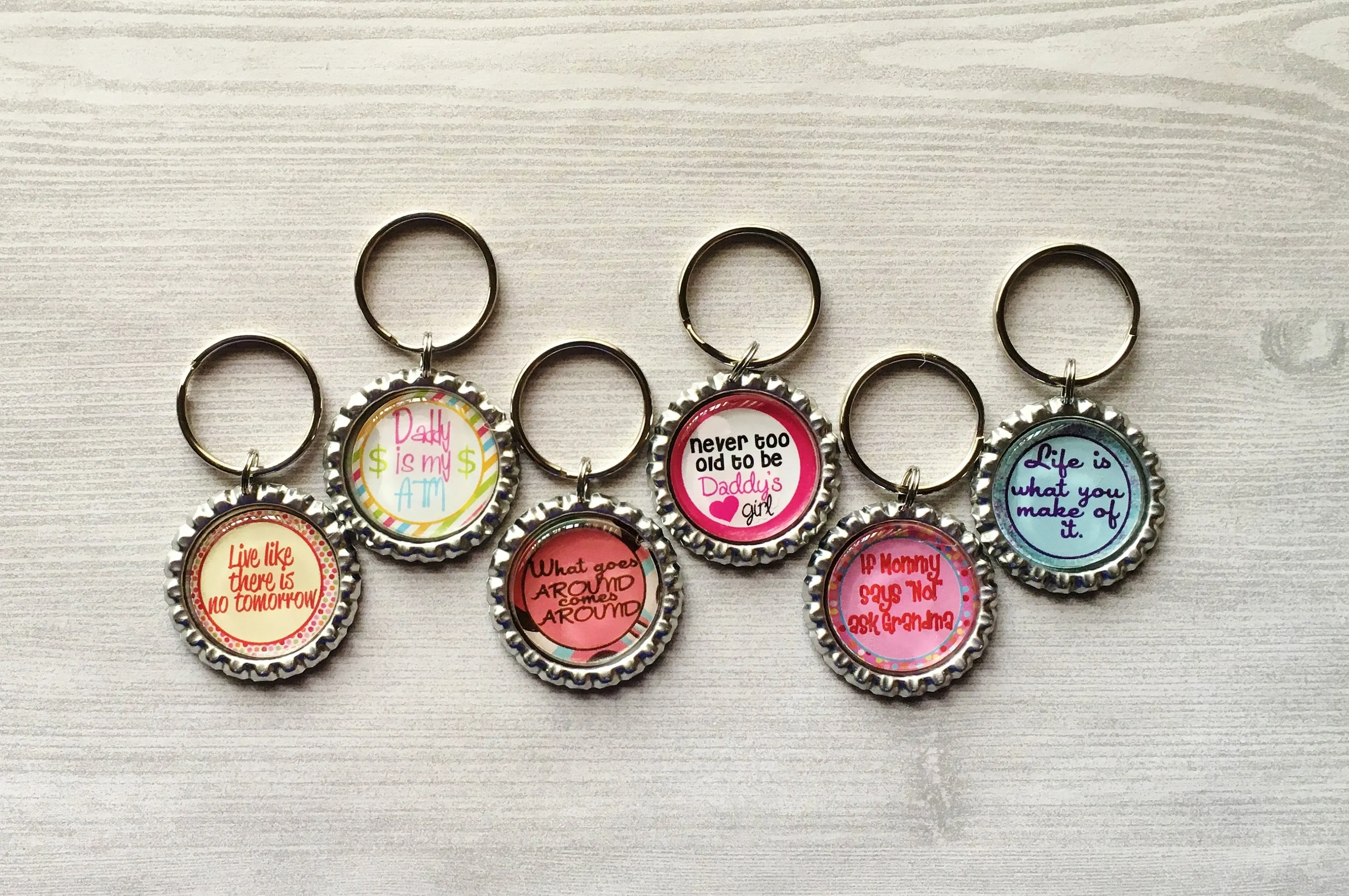 Humorous Sayings Keychains