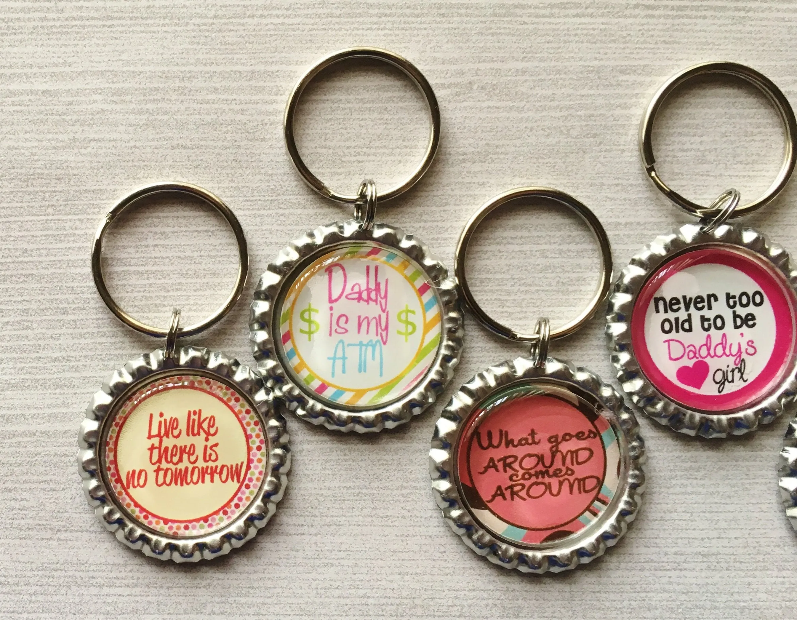 Humorous Sayings Keychains
