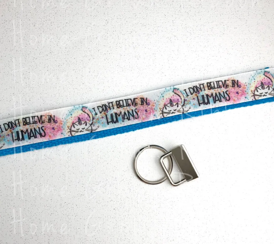 I Don't Believe in Humans Key Fob Kit - Multiple Colors Available