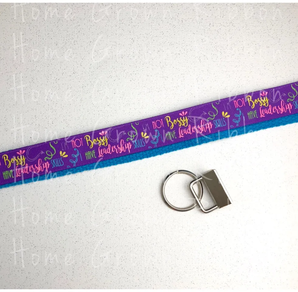 I'm Not Bossy, I Have Leadership Skills Key Fob Kit - Multiple Colors Available