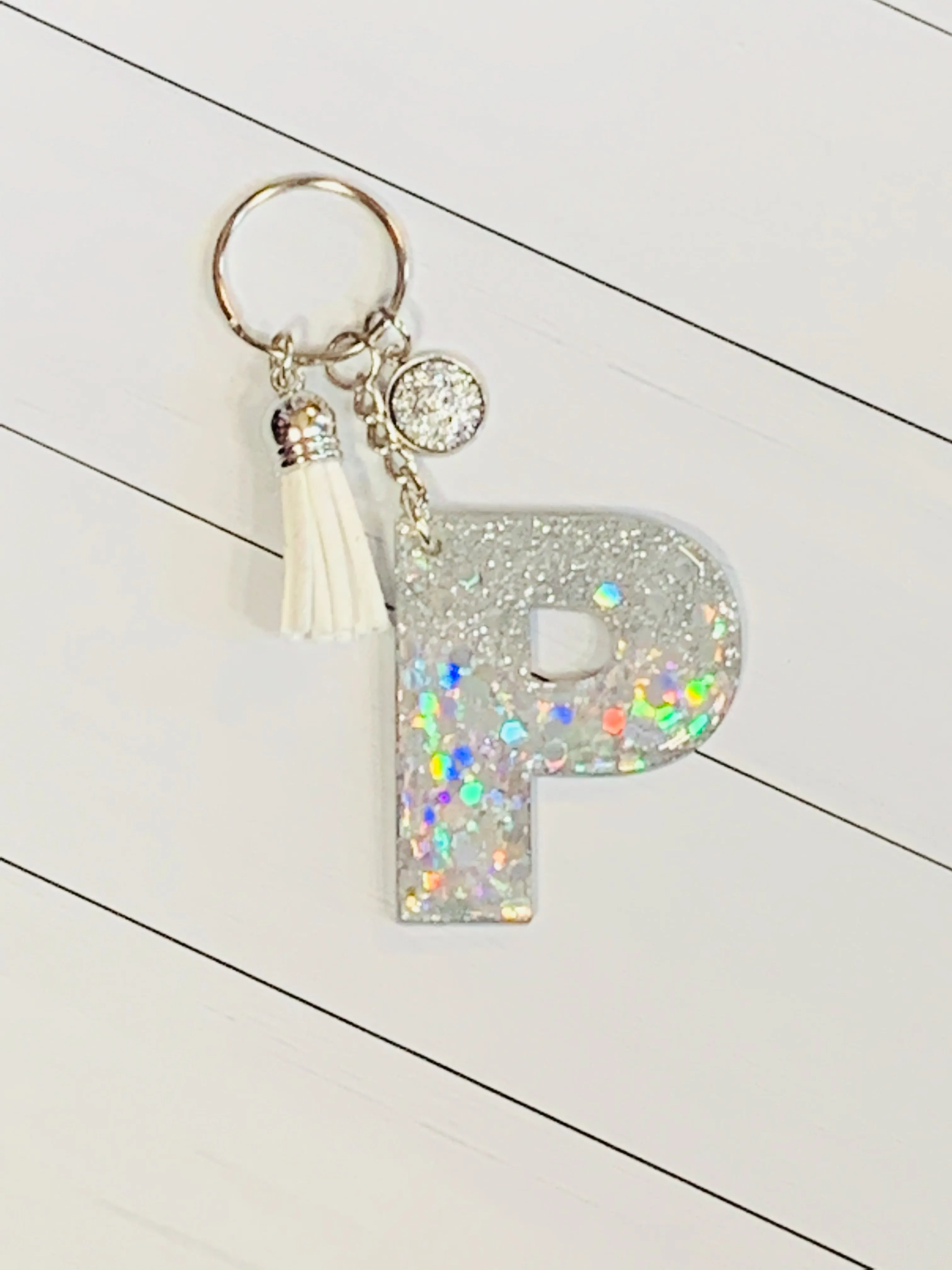 Initial Keychains 2”