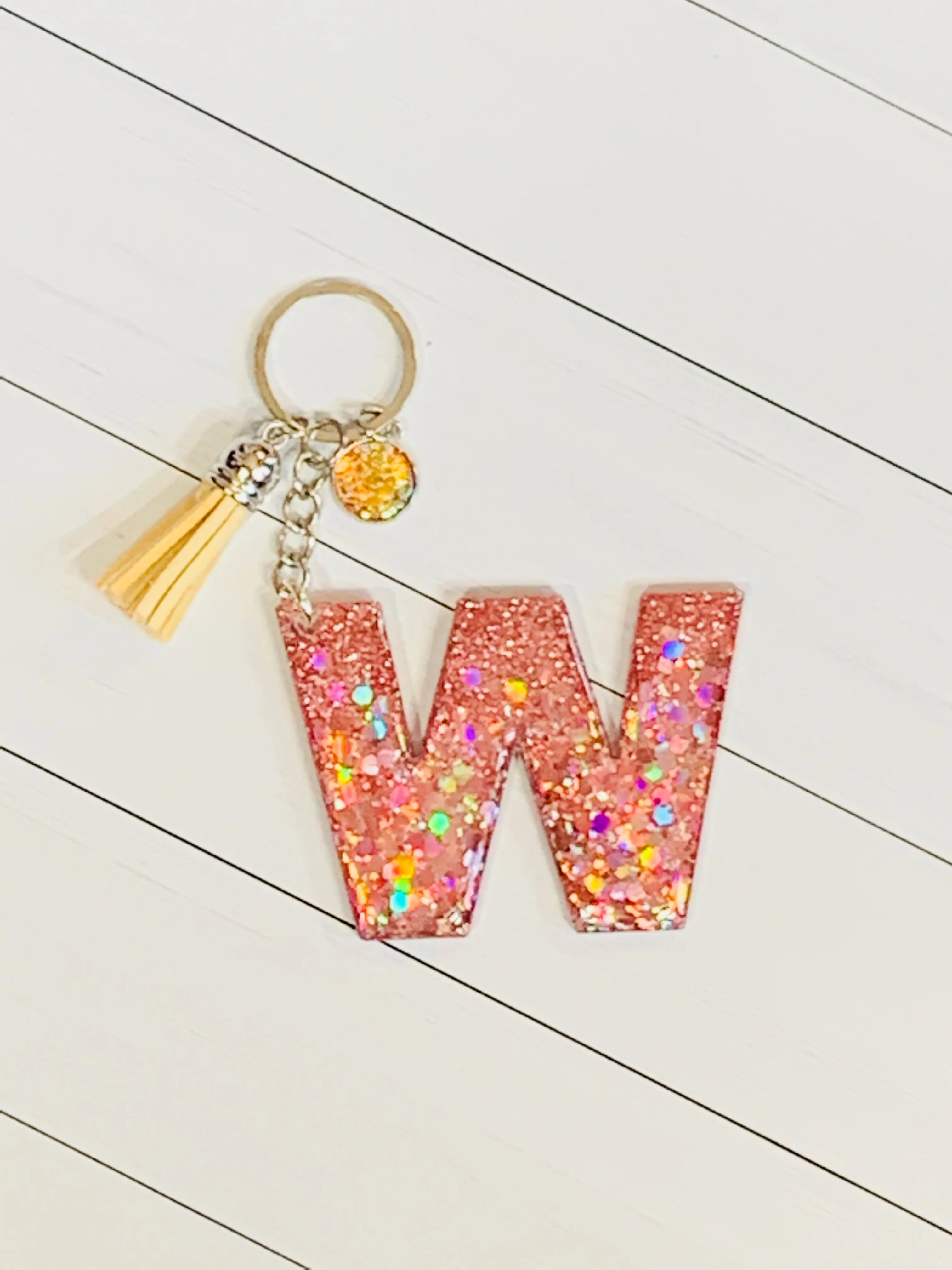 Initial Keychains 2”