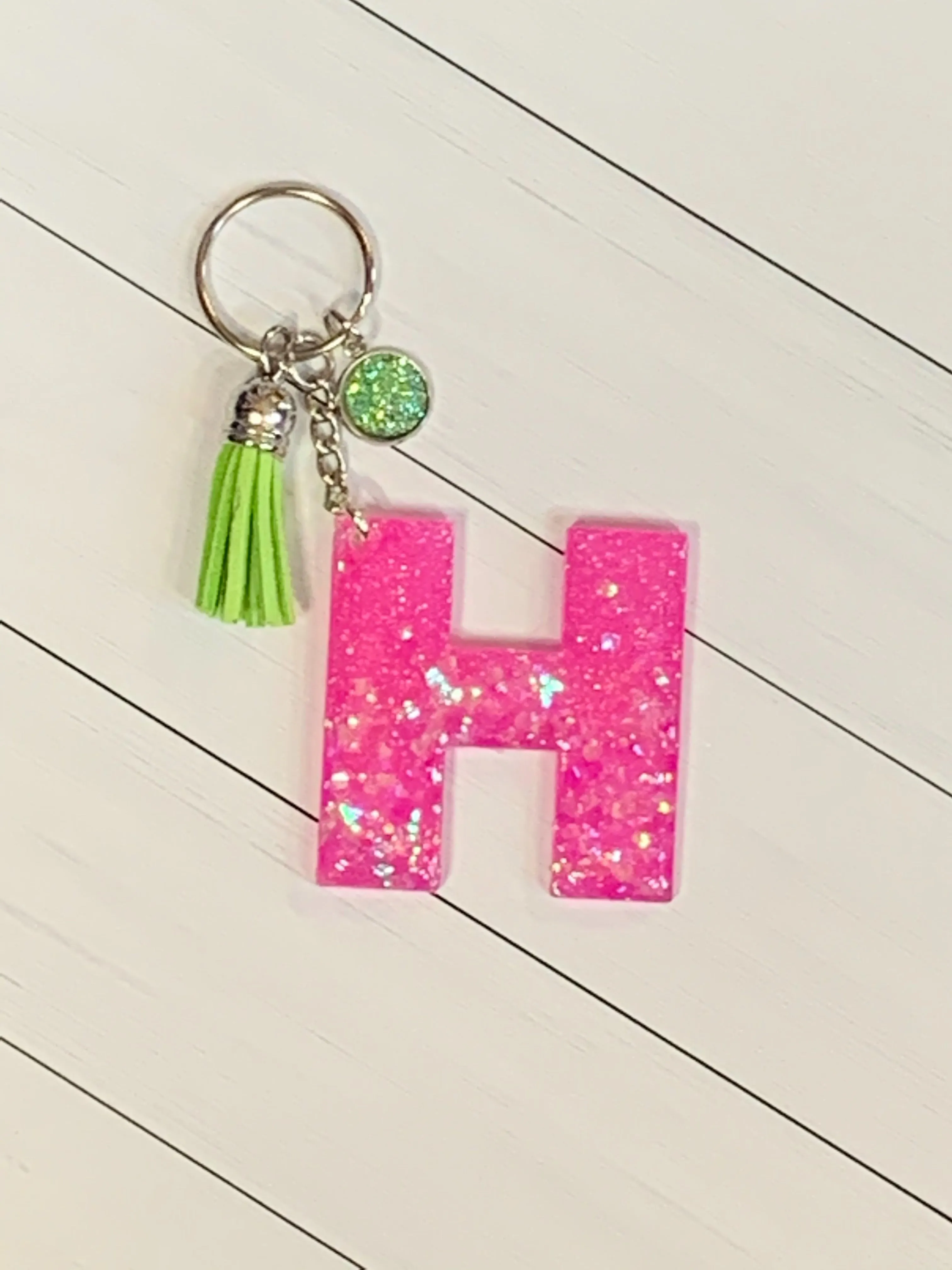 Initial Keychains 2”