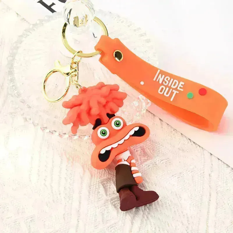 Inside Out Emotions 3D Keychain