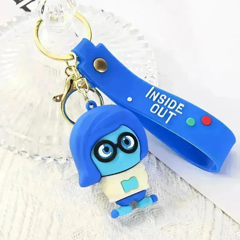 Inside Out Emotions 3D Keychain