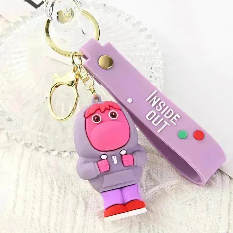 Inside Out Emotions 3D Keychain