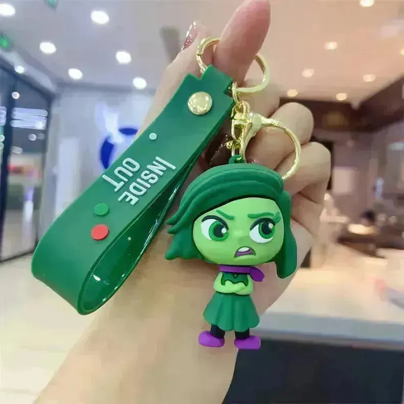 Inside Out Emotions 3D Keychain