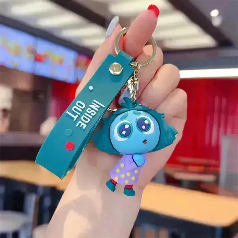Inside Out Emotions 3D Keychain