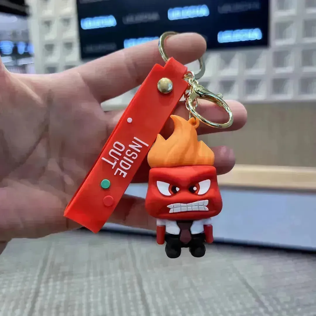 Inside Out Emotions 3D Keychain