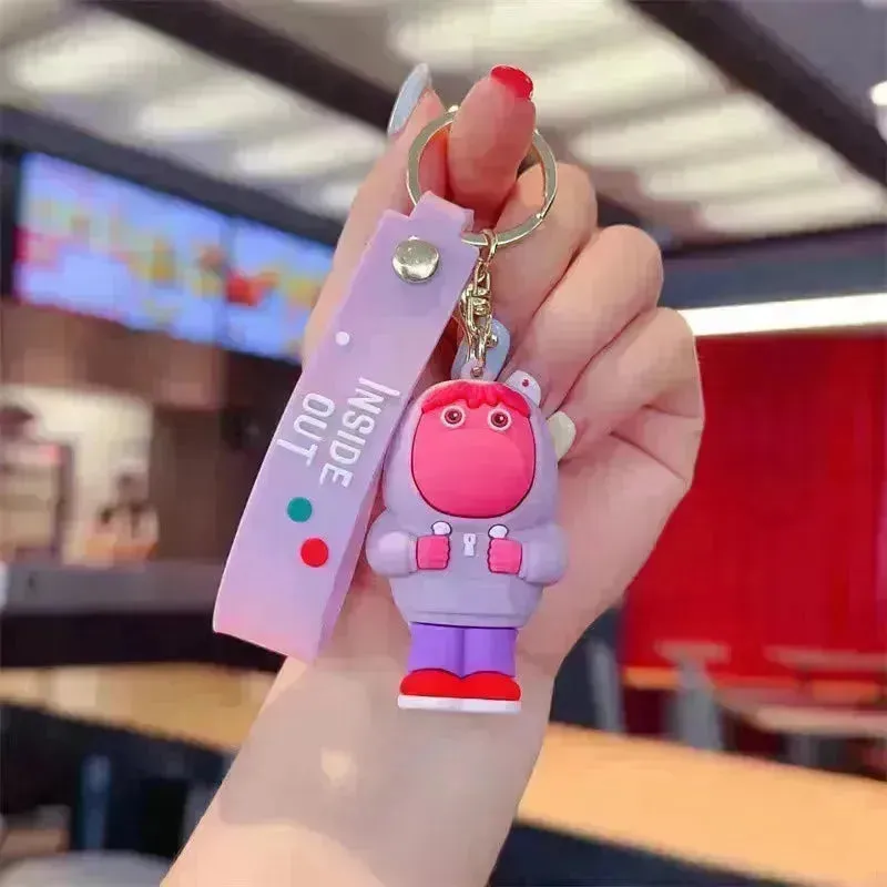 Inside Out Emotions 3D Keychain
