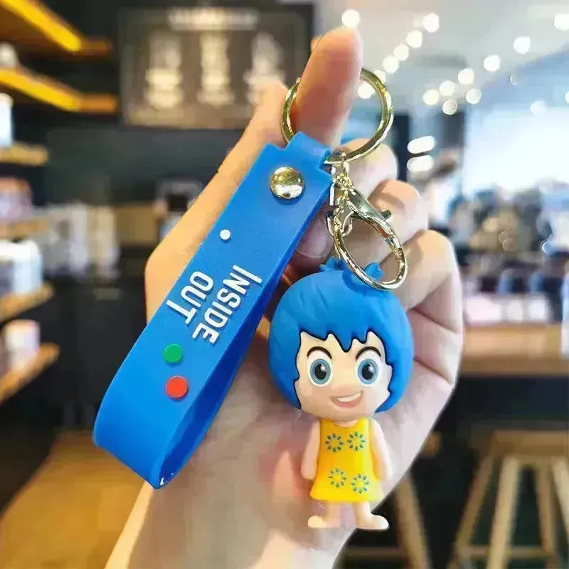 Inside Out Emotions 3D Keychain