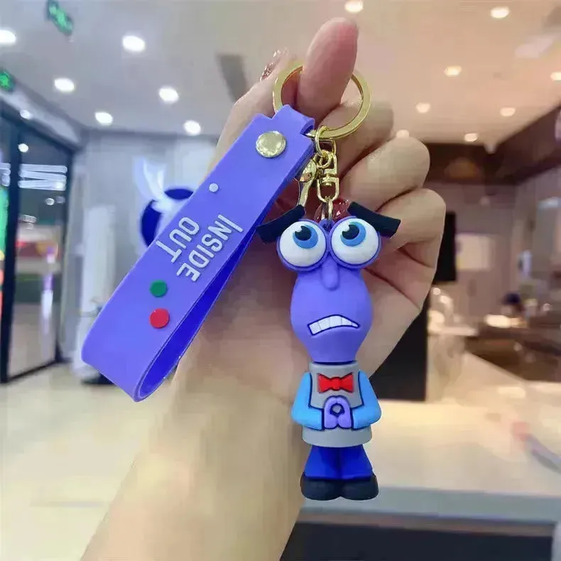 Inside Out Emotions 3D Keychain