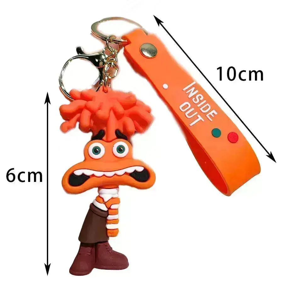 Inside Out Emotions 3D Keychain