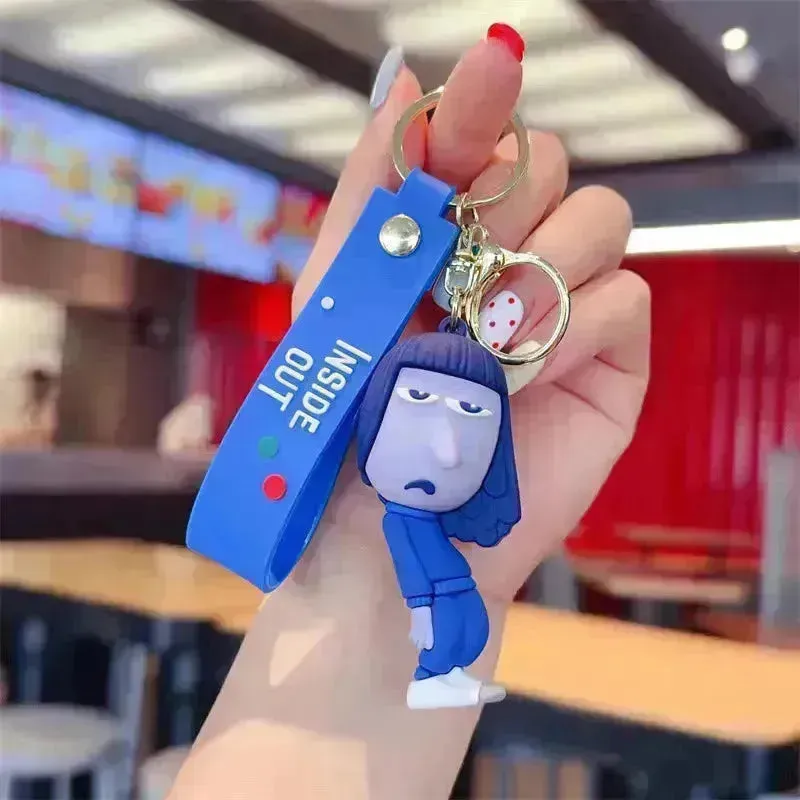 Inside Out Emotions 3D Keychain