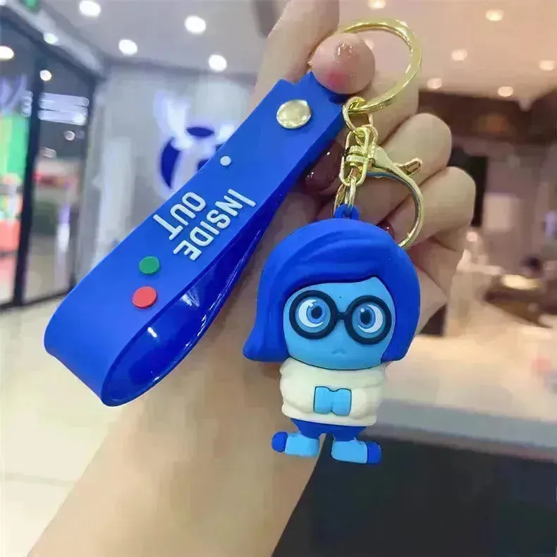 Inside Out Emotions 3D Keychain