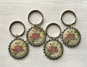 Inspirational Quotes Keychains