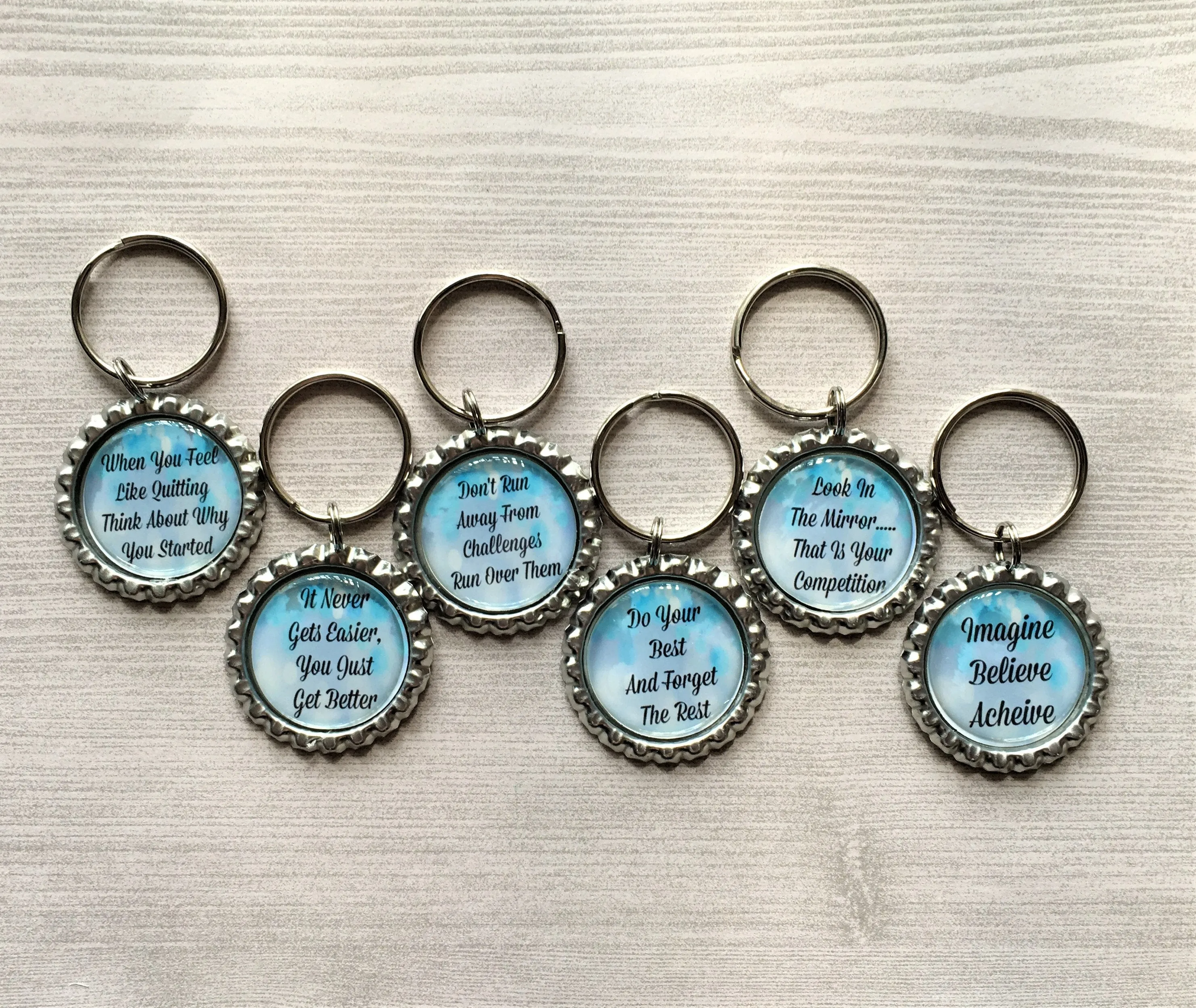 Inspirational Quotes Keychains
