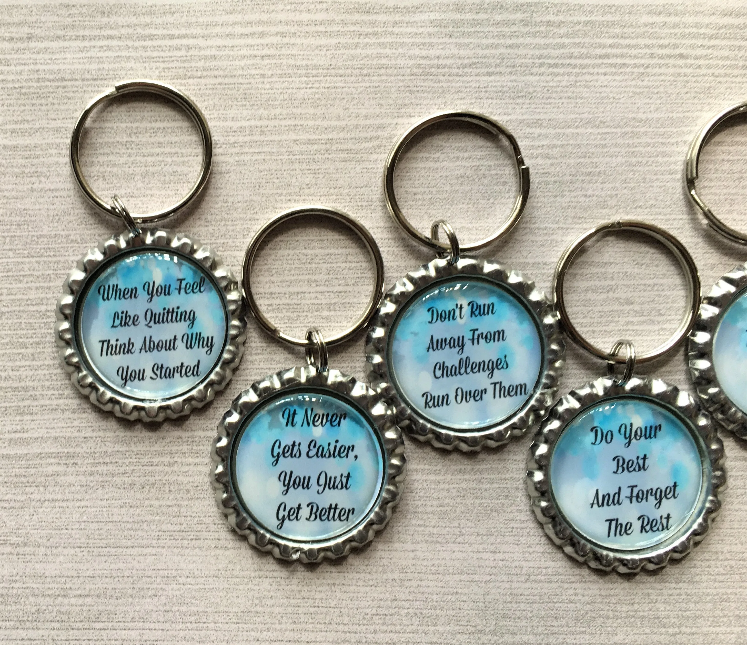 Inspirational Quotes Keychains