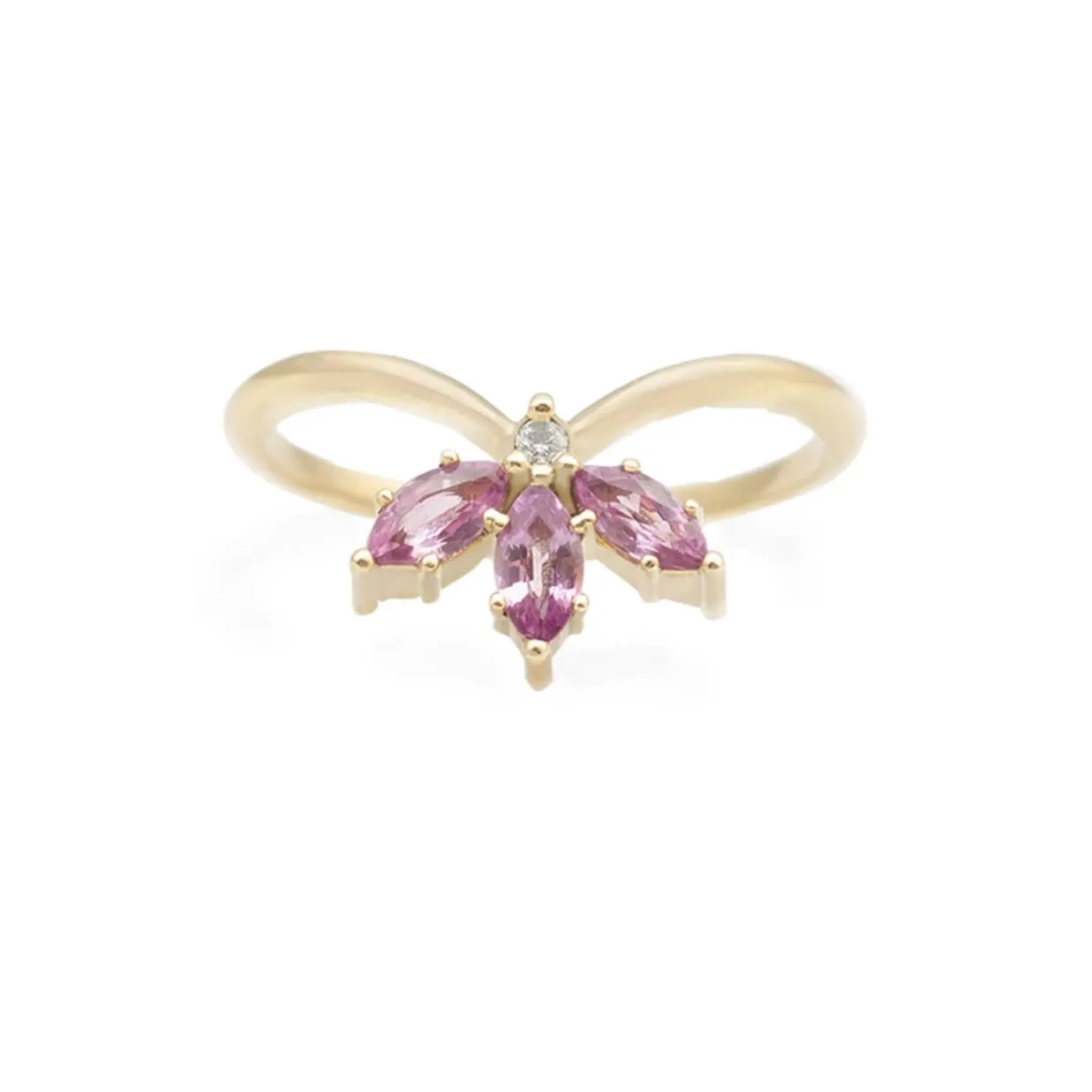Jasmine Flower Crown Ring