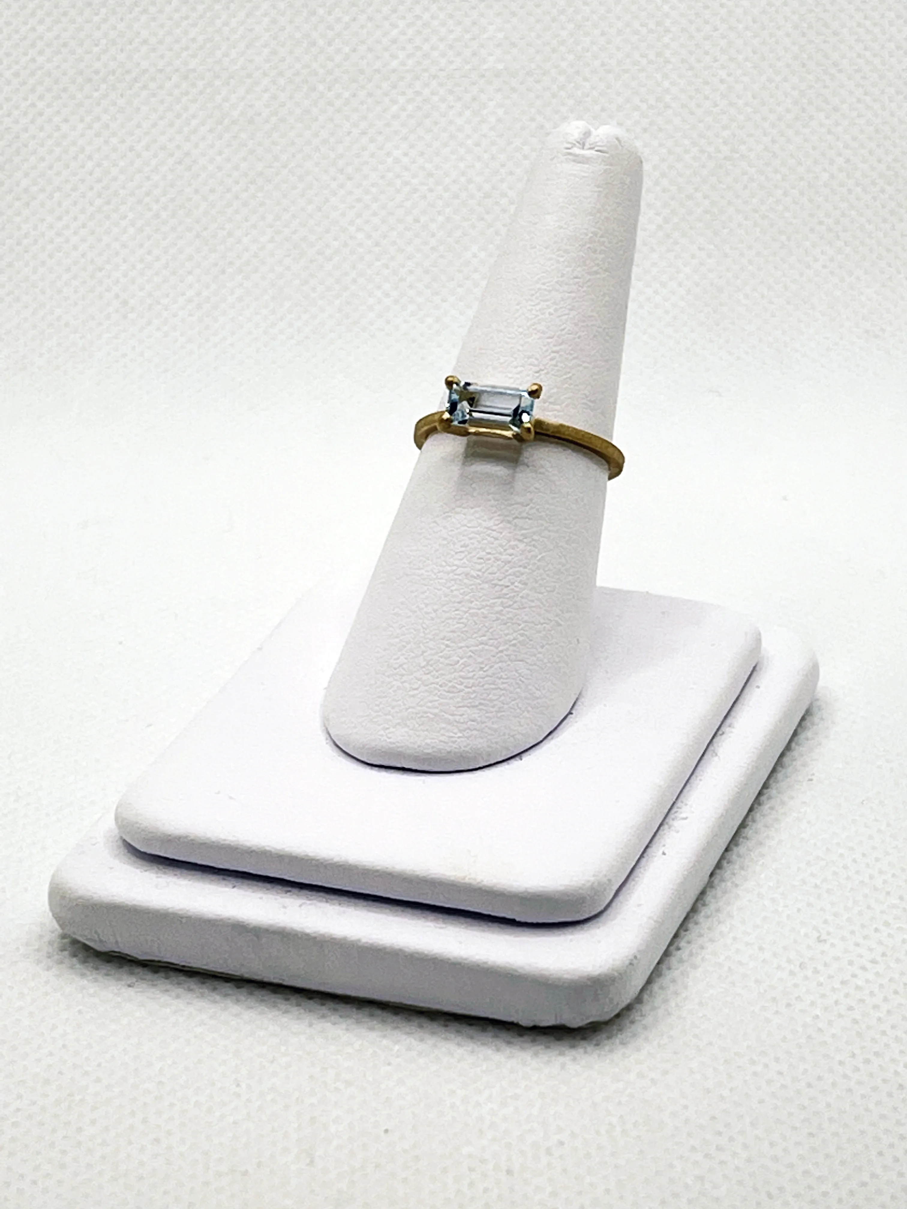 Jennifer Dawes Designs - Aquamarine Solitaire