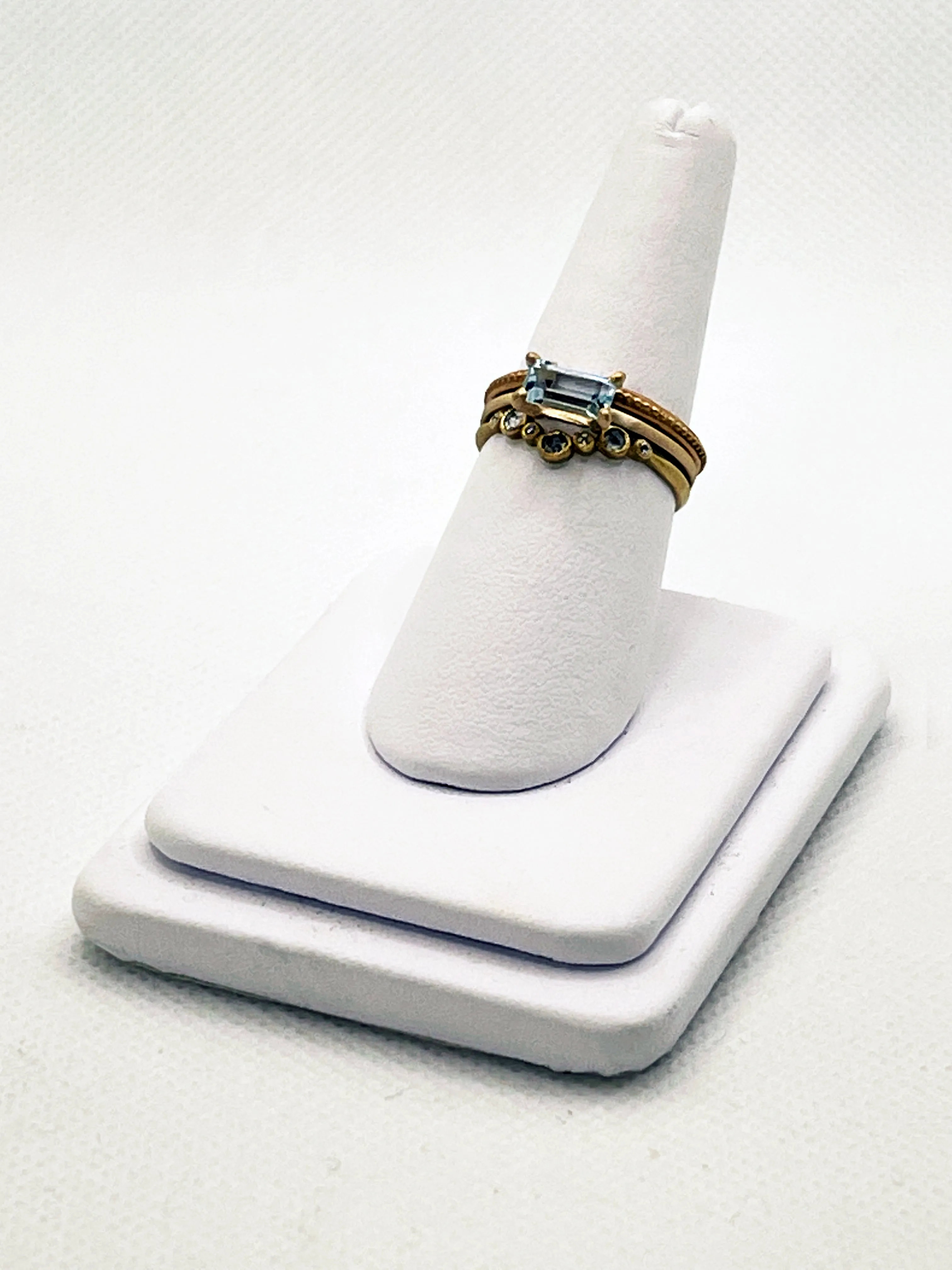 Jennifer Dawes Designs - Aquamarine Solitaire