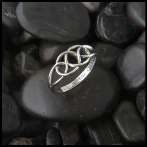 Josephine Interlace Ring in Sterling Silver